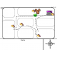Reading a Map/Map Key and Map Flashcards for Autism